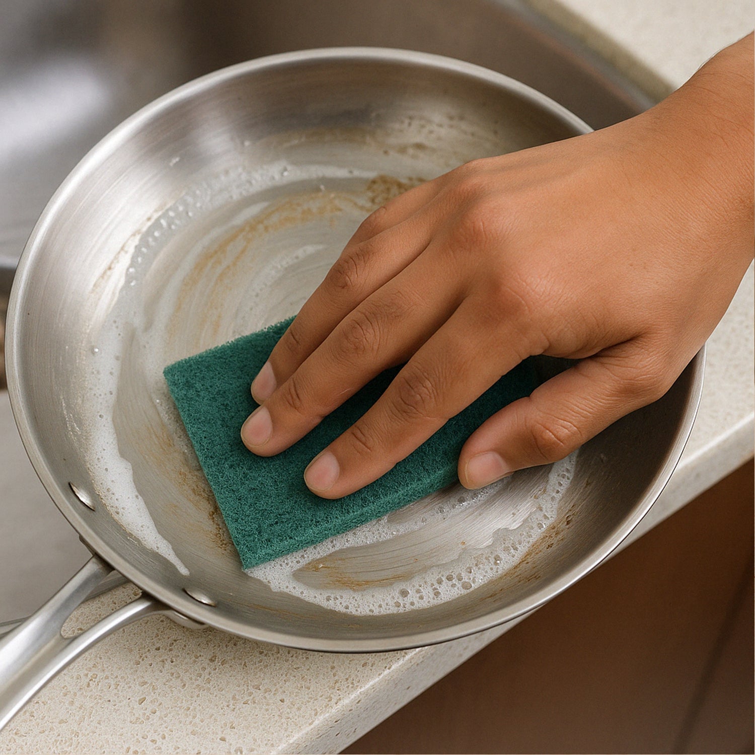 Pro Clean Heavy-Duty Kitchen Scrubber Pad – 4x6 inch (1 Pc) Pro Clean Heavy-Duty Kitchen Scrubber Pad – 4x6 inch (1 Pc)